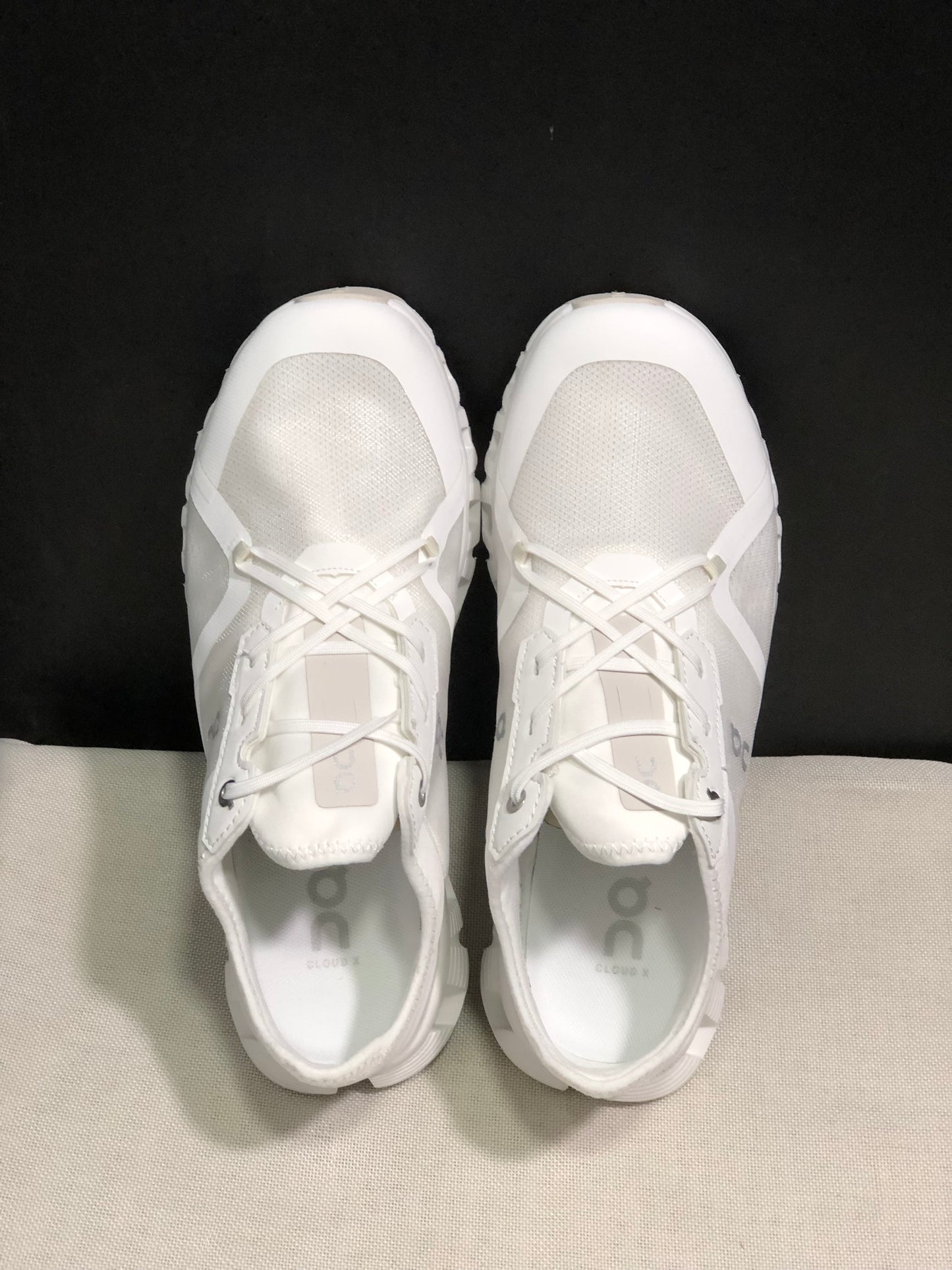 On Running Cloud X 3 AD Comfortable Wear-Resistant Training Shoes All White