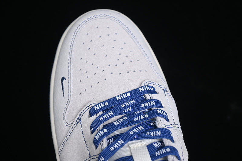 Nike Air Jordan 1 Retro Low Blue White Sneakers