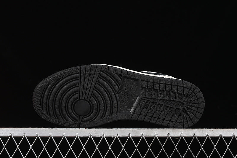 Nike Air Jordan 1 Low Black Myth White Grey Sneakers