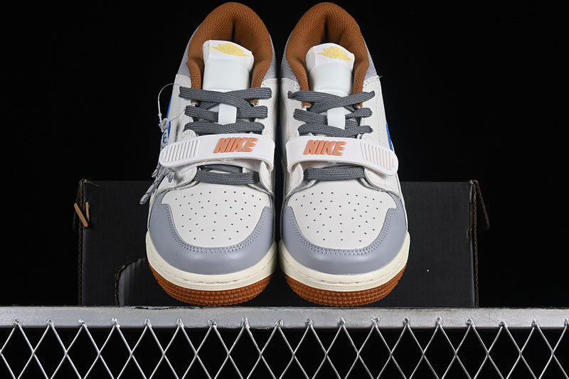 Nike Air Jordan Legacy 312 Low Brown Ash Cement White Sneakers