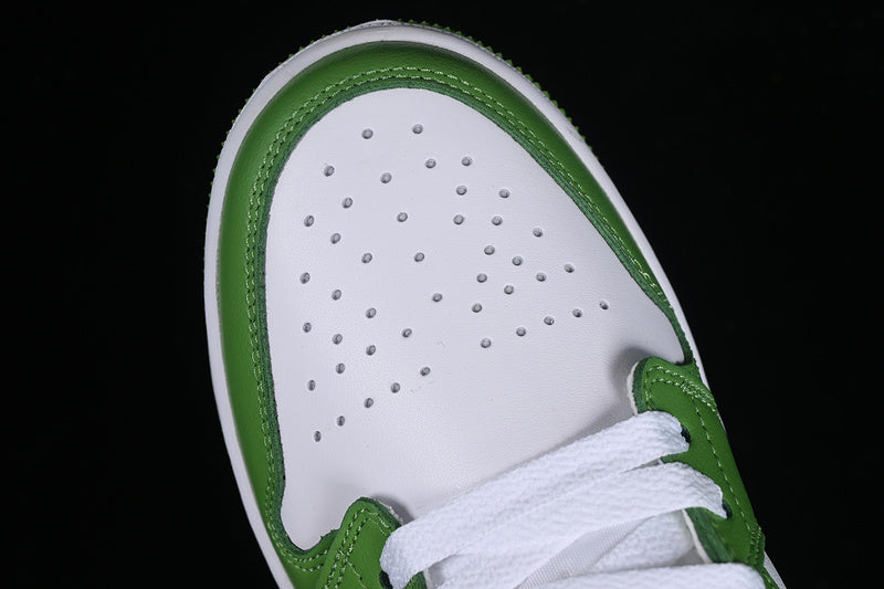Nike Air Jordan 1 Low White Green Sneakers