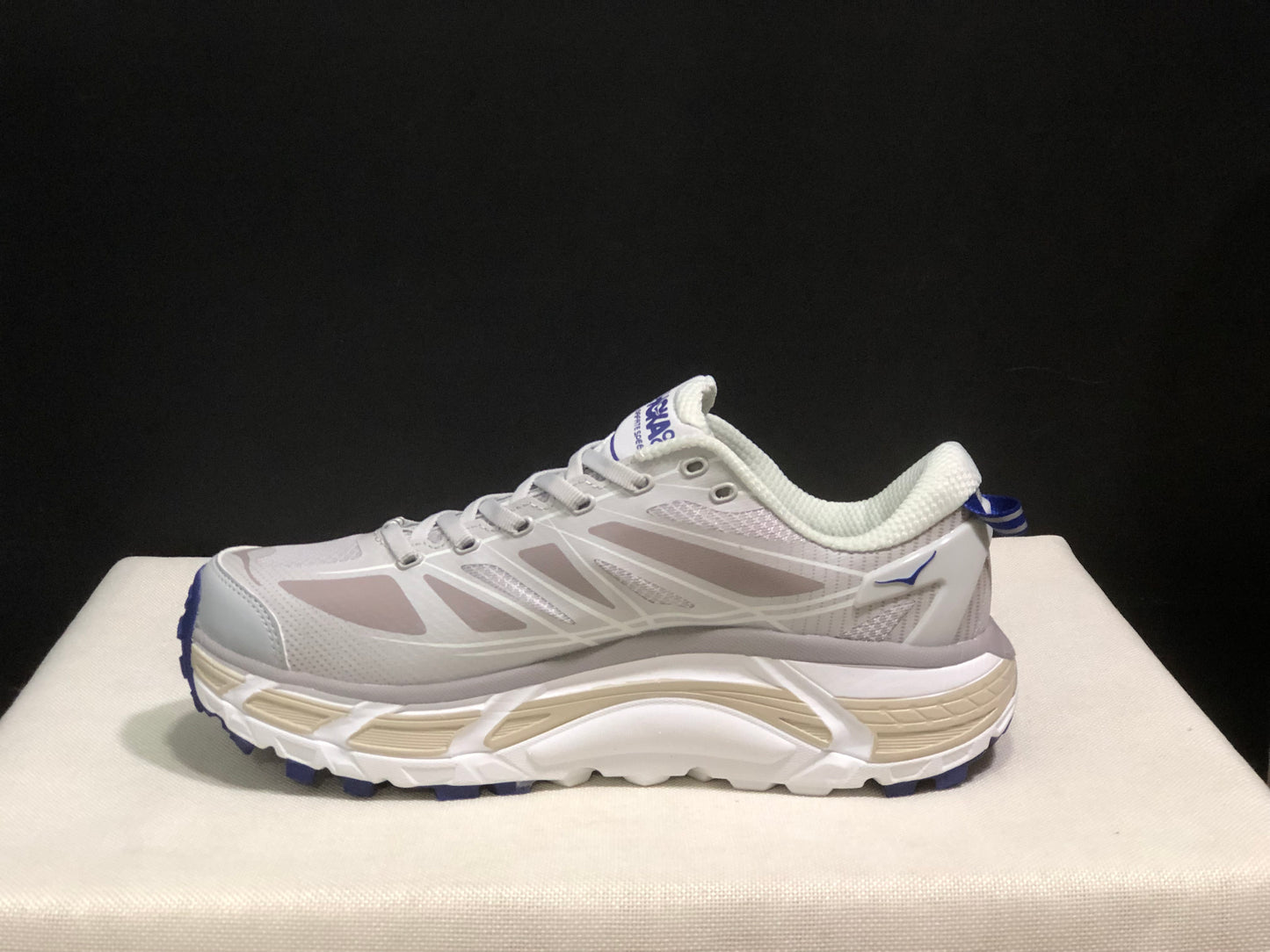 Hoka One One Mafate Speed 2 Mountain Anti-slip Running Shoes Sneakers White