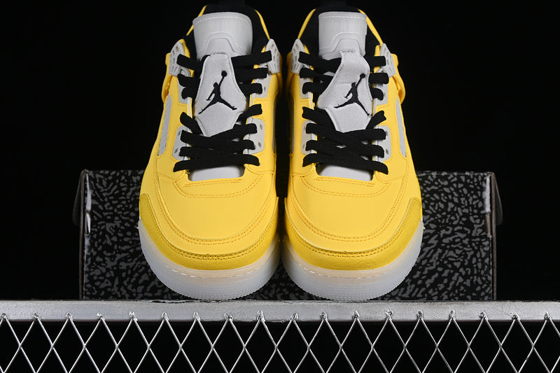 Nike Air jordan Spizike Low Grey Yellow Sneakers