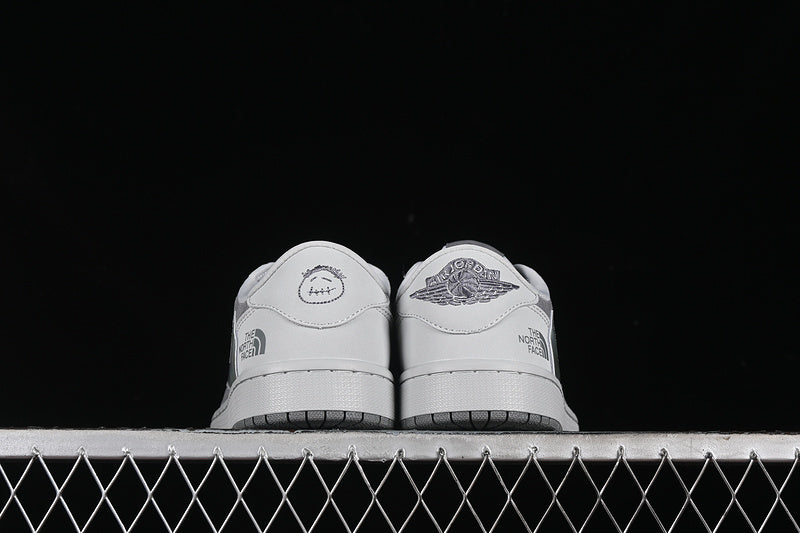 Travis Scott Fragment Design Nike Air Jordan 1 Low The North Face OG SP Grey Sneakers