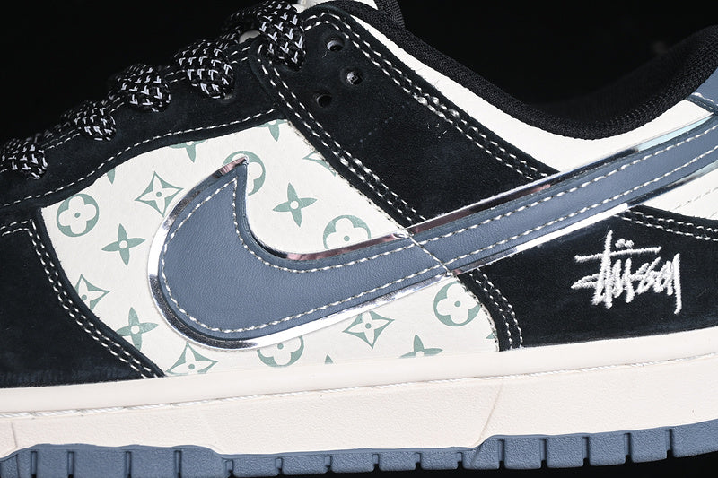 Nike Air Jordan SB Dunk Low Blue Sole White Black Sneakers