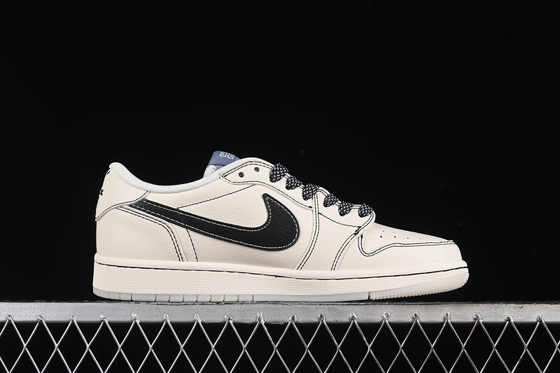 Nike Air Jordan 1 Low Givenchy Travis Scott Fragment Design OG SP Black White Sneakers