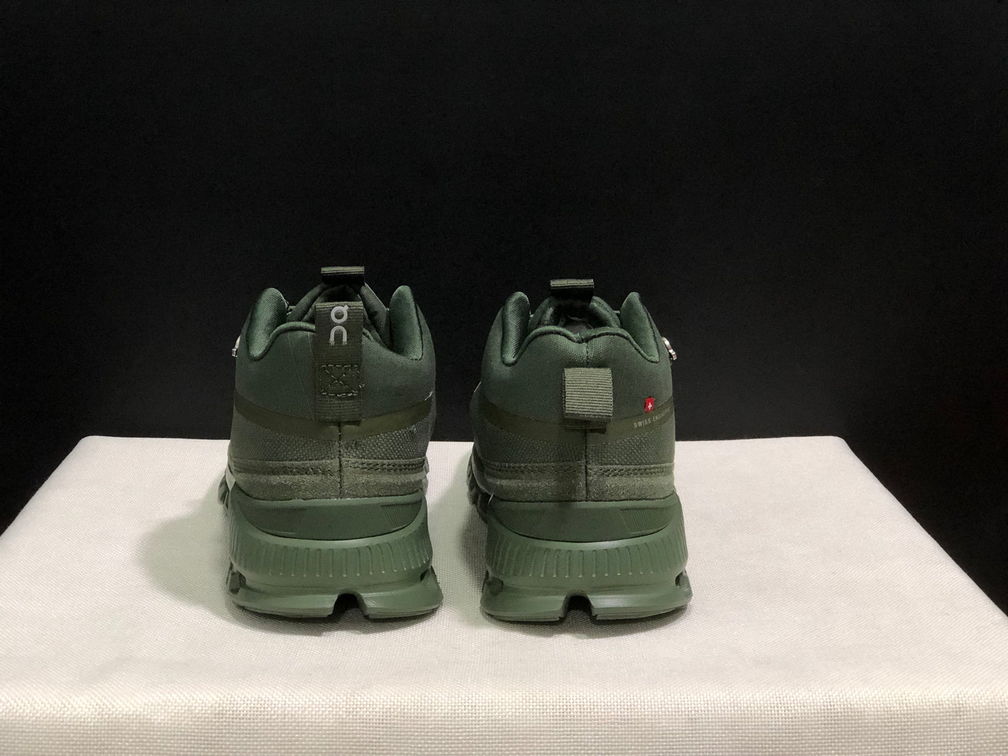 On Running Cloud Hi Edge Outdoor Training Running Shoes Forest Green