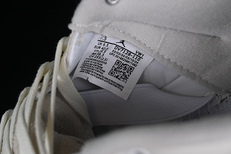 Nike Air Jordan 2 Low Orange Label Grey White Sneakers