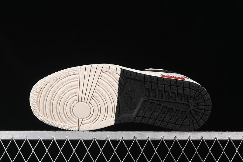 Nike Air Jordan 1 Low Black Beige Grey Sneakers