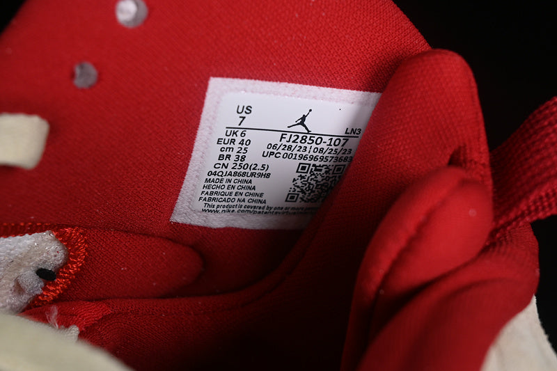 SoleFly Nike Air Jordan 8 Retro SP Mi Casa Es Su Casa Red Metallic Gold White Sneakers