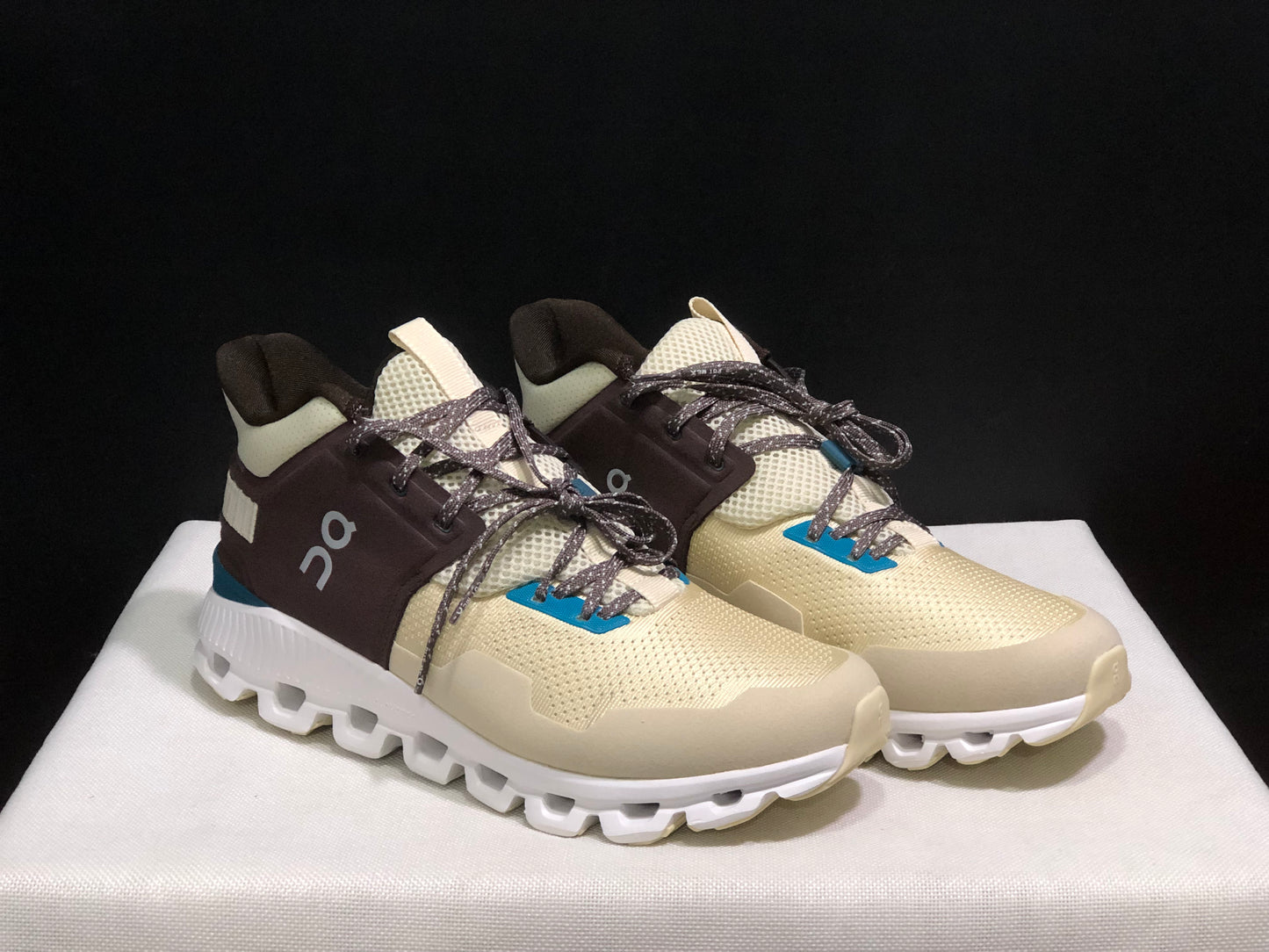 On Running Cloud Hi Edge Outdoor Training Running Shoes Brown/Khaki