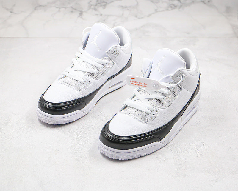 Nike Air Jordan 3 Retro Fragment White Cement Black Sneakers