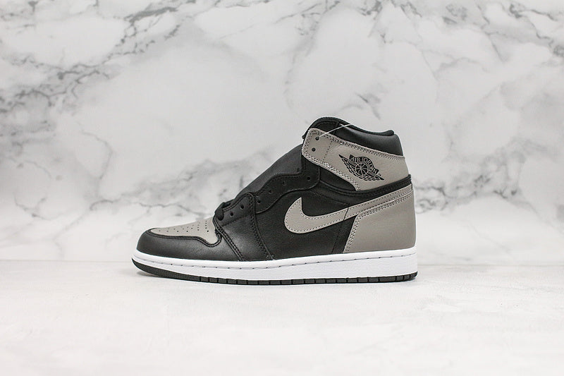 Nike Air Jordan 1 Retro High-Top Shadow 2018 Black/Grey Sneakers