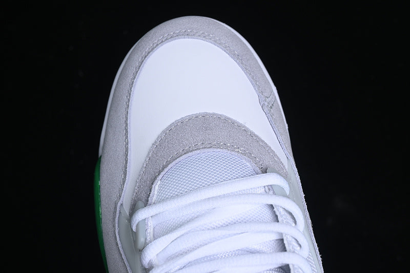 Nike Air Jordan 4 Remastered Pine Green Neutral Grey White Sneakers