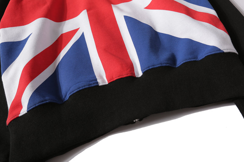A Bathing Ape BAPE Shark Head English Union Jack Hoodie