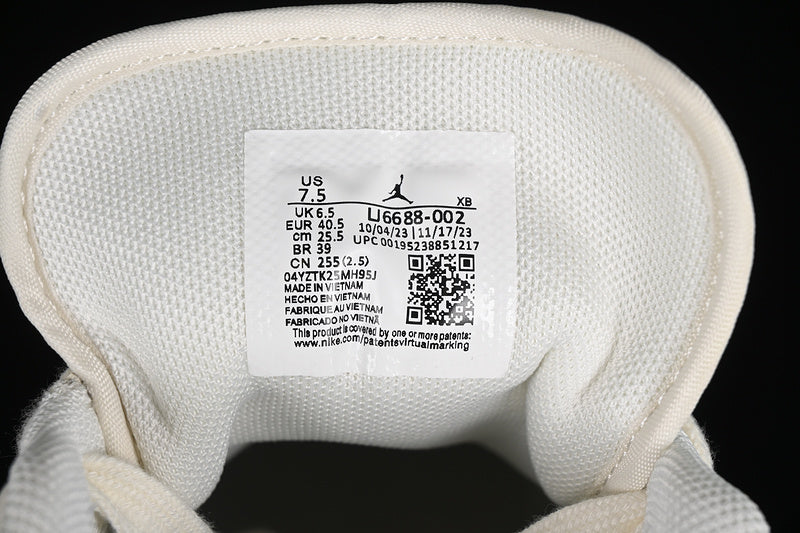 Nike Air Jordan 1 Low BAPE Coconut Milk Ash Sneakers