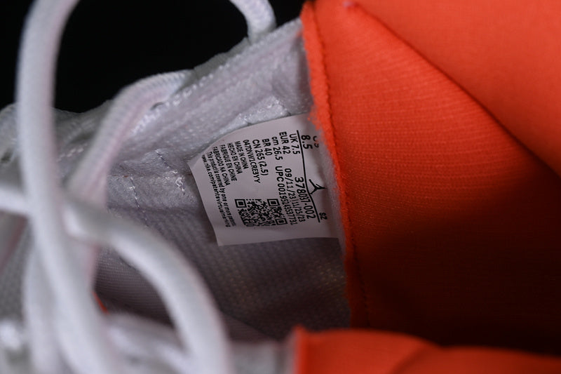 Nike Air Jordan 11 Retro Mid White Orange Sneakers