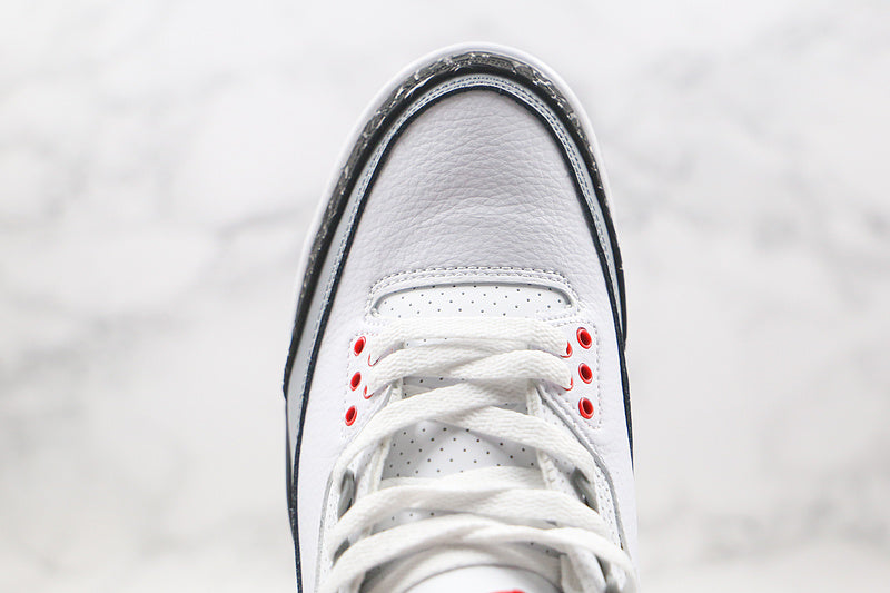 Nike Air Jordan 3 Retro Tinker NRG White Black-Fire Red Sneakers
