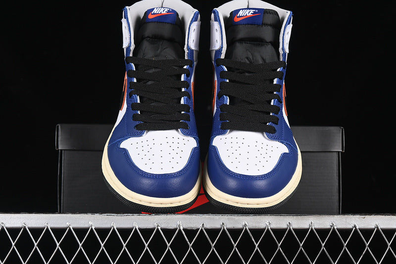 Nike Air Jordan 1 Retro High Black White Royal Sneakers