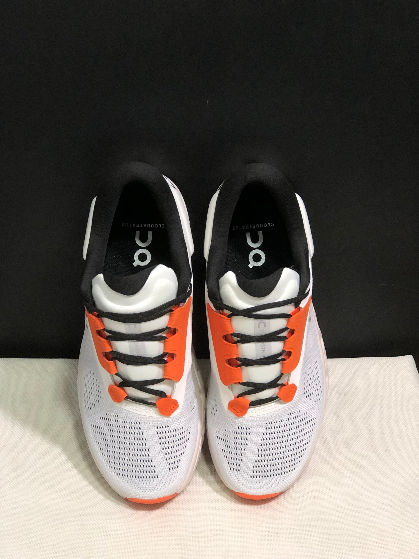 On Running Cloudstratus 3 Anti-Slip Running Shoes Light Grey/Orange