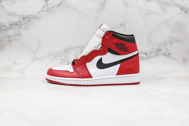 Nike Air Jordan 1 Retro High OG Red White Sneakers