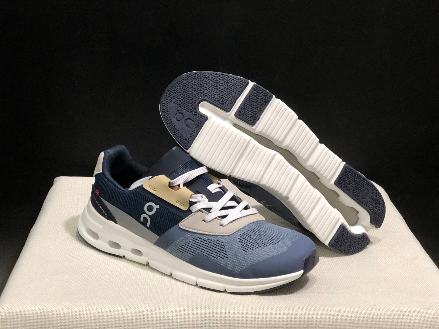 On Running Cloudrift Comfortable And Versatile Sports Casual Shoes Blue White