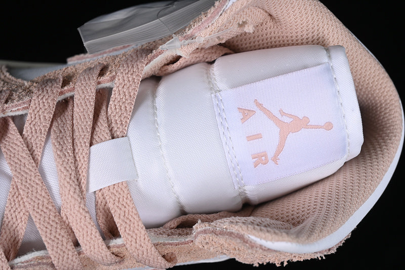 Nike Air Jordan 1 Mid White Sail Legend Pink Sneakers