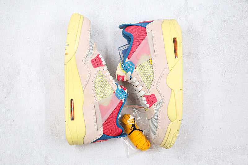 Nike Air Jordan Retro 4 Cream Pink Sneakers