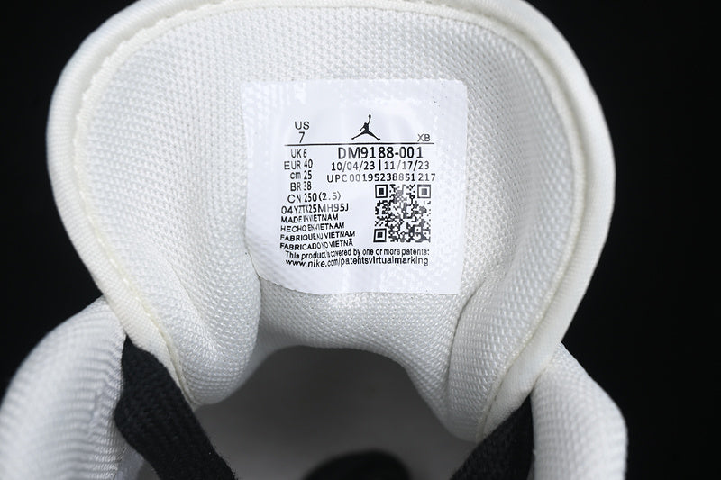 Nike Air Jordan 1 Low Black White Blue Sneakers