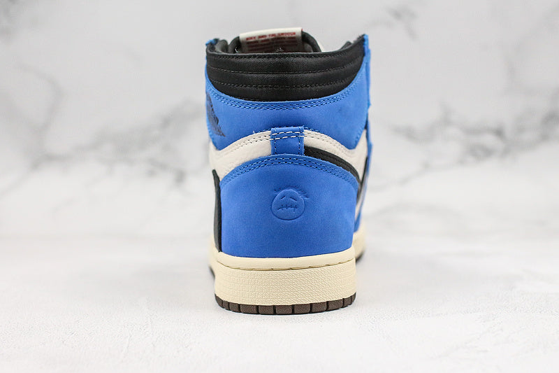 Nike Air Jordan 1 Retro OG x Travis Scott High White Blue Sneakers
