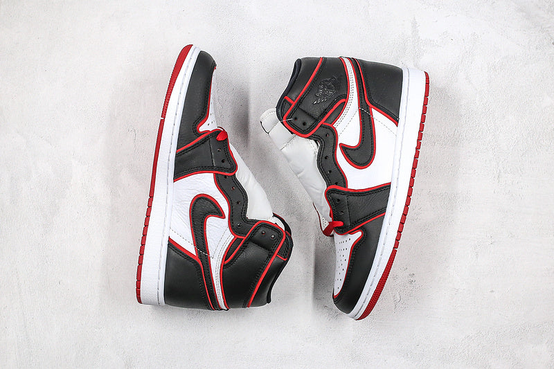 Nike Air Jordan 1 Retro High Bloodline 2019 Black White Red Sneakers