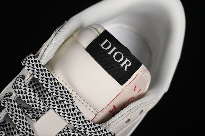 Nike Air Jordan 1 Low DIOR Travis Scott Fragment Design White Grey Black Sneakers