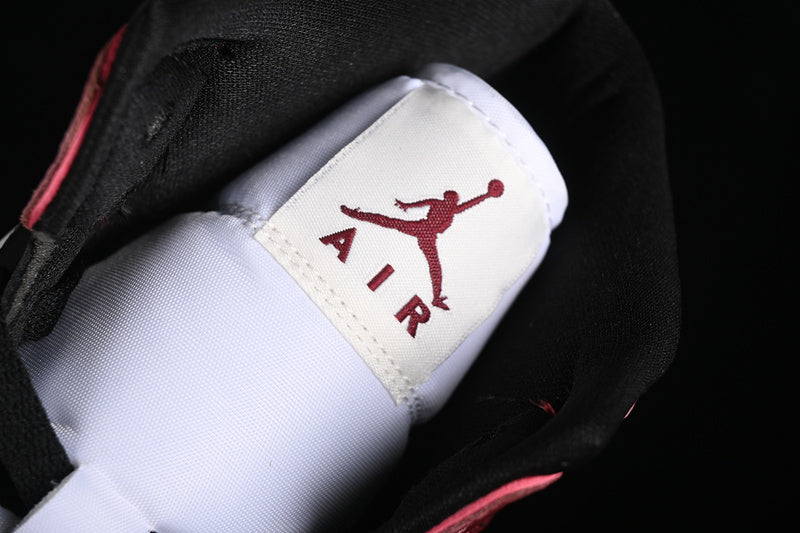Nike Air Jordan 1 Mid Scarlet Bordeaux Black Sneakers