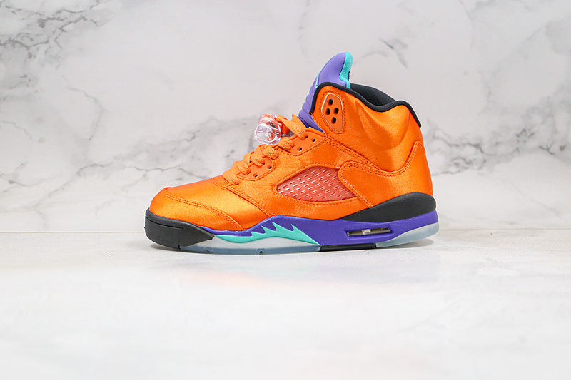 Nike Air Jordan 5 Retro Fresh Prince Golden Yellow Will Smith Limited Edition Sneakers