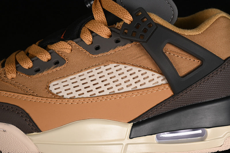 Nike Air Jordan Spizike Low Baroque Brown Black Sanddrift Sneakers
