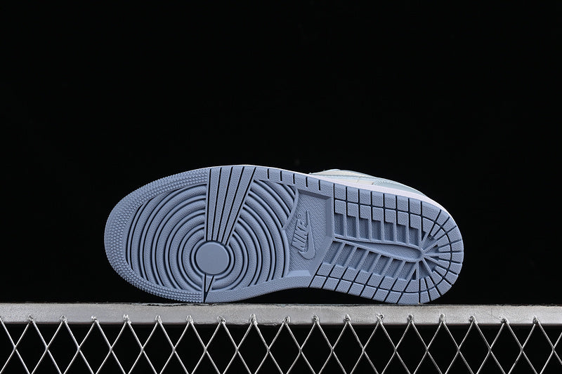 Nike Air Jordan 1 Low Blue Grey White Sneakers