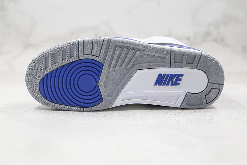 Nike Air Jordan 3 Retro SP Fragment Design Hiroshi Fujiwara Lightning Joint Edition White Blue Sneakers