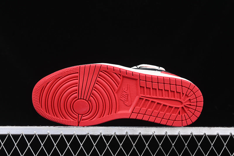 Nike Air Jordan 1 Low Black White Red Sneakers