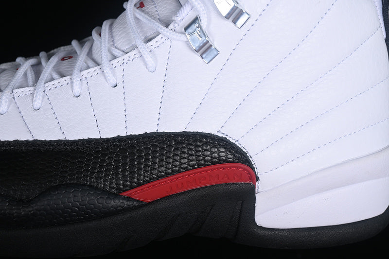 Nike Air Jordan 12 Retro Taxi Black White Sneakers