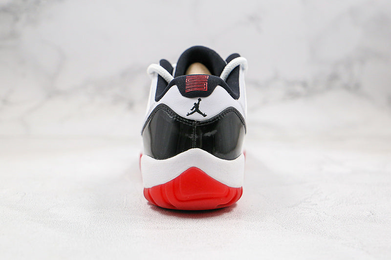 Nike Air Jordan 11 Retro Low GS Concord Bred White Red Black Sneakers