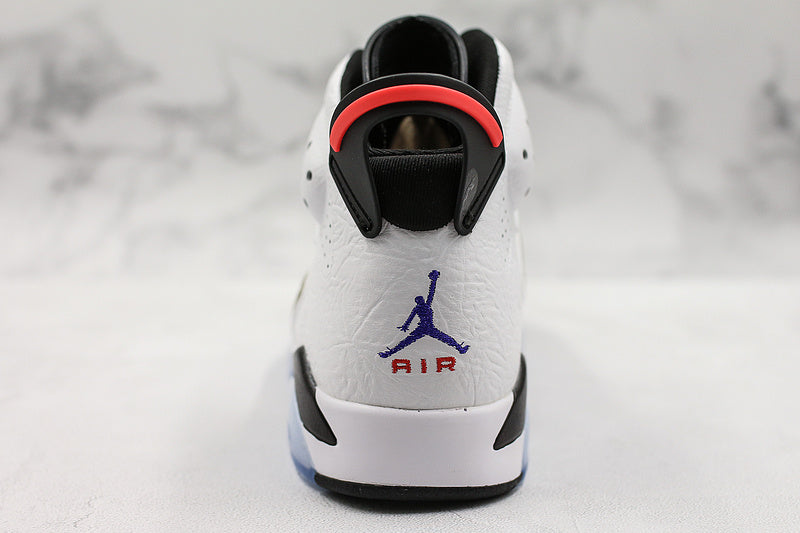 Nike Air Jordan 6 Retro Flight Nostalgia White Gray Sneakers