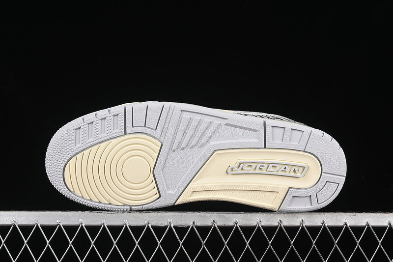 Nike Air Jordan Legacy 312 Low Black Cement Beige Sneakers