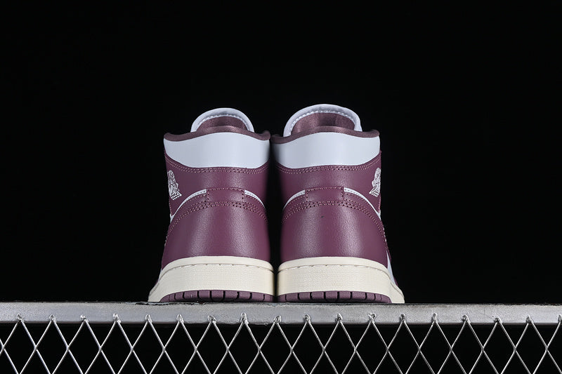 Nike Air Jordan 1 Mid Pure Platinum Sky J Mauve Sail Sneakers