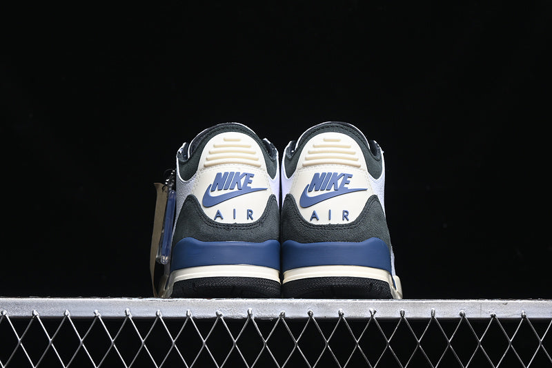 Nike Air Jordan 3 Retro OG SP Anthracite Diffused Blue White Sneakers