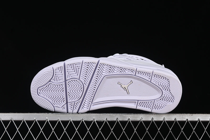 Nike Air Jordan 4 Retro Net White Sneakers