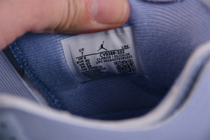 Nike Air Jordan 4 Retro Grey Blue Sneakers