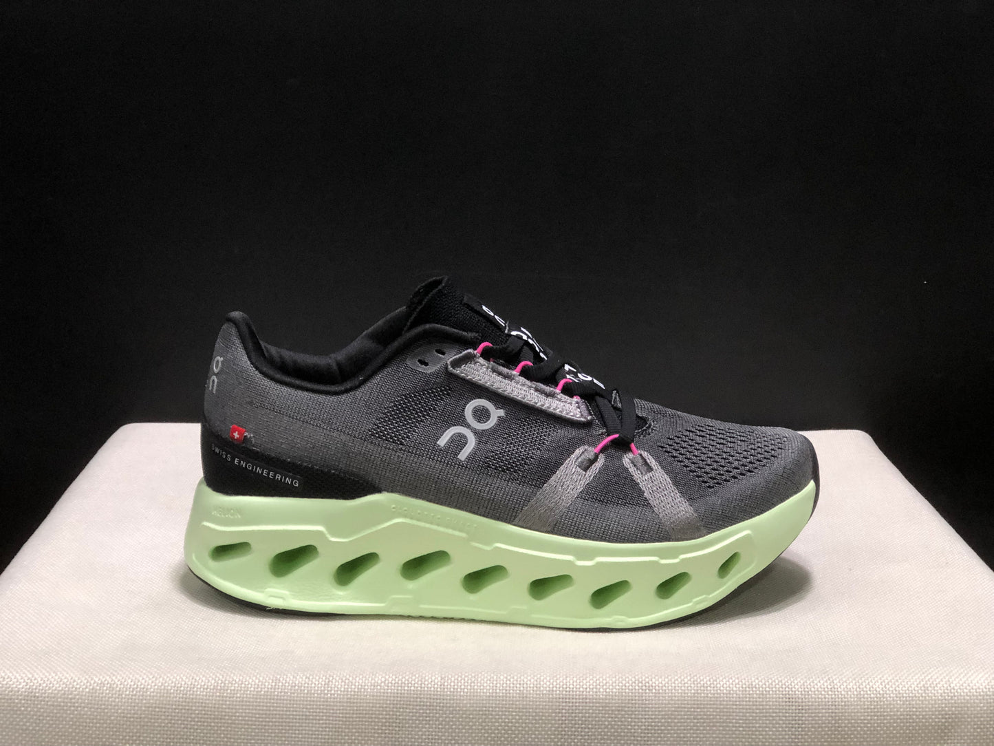 On Running Cloudeclipse Soft And Comfortable Running Shoes Grey/Light Green
