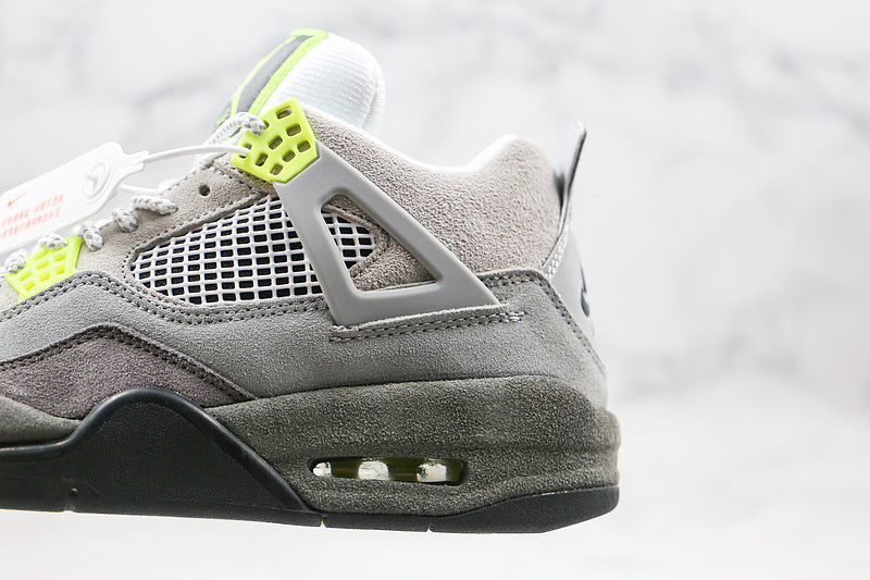 Nike Air Jordan 4 Retro SE Mid Neon Green Black Shoes