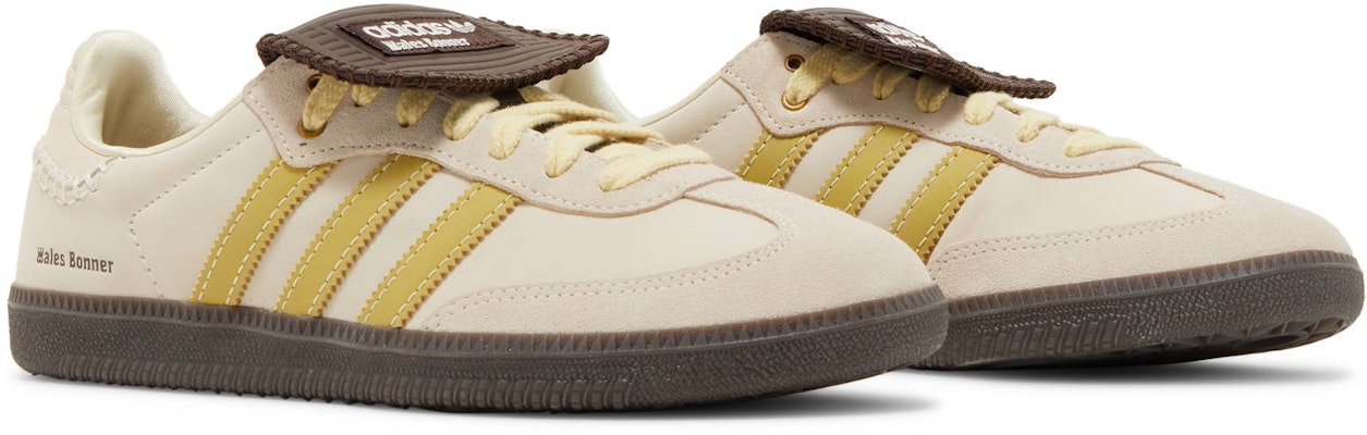 Wales Bonner Adidas Samba Ecru Tint Yellow ID0217 Shoes