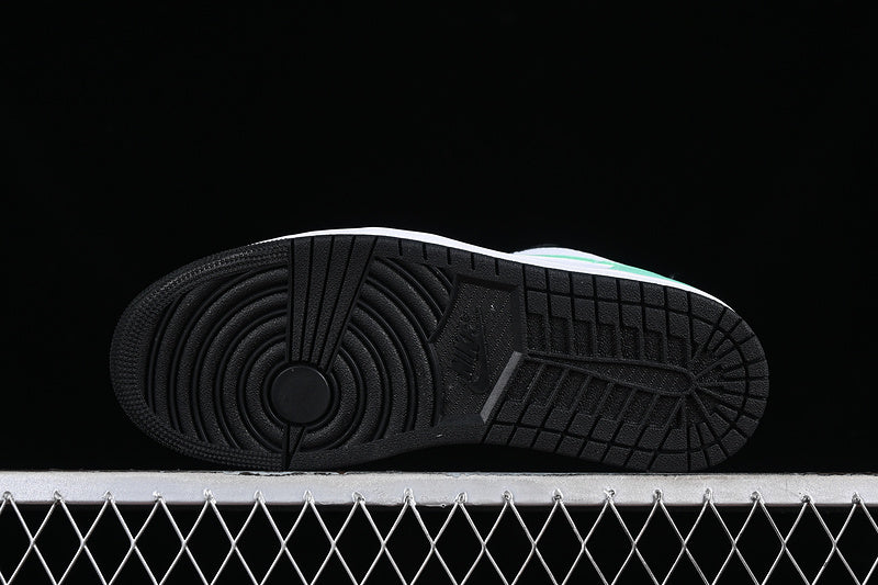 Nike Air Jordan 1 Low Mint Green Black White Sneakers